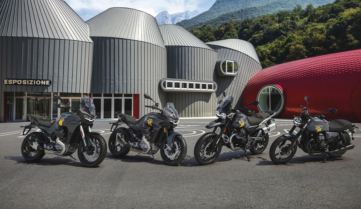 LE ESCLUSIVE MOTO GUZZI 105TH ANNIVERSARY.